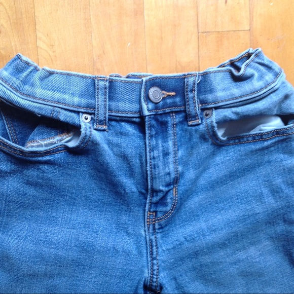 Old Navy Boys Distressed/Cut Jean Shorts Size 12 - Picture 7 of 12